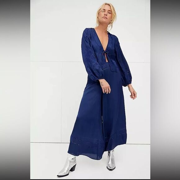 Free people It’s a Setup Pant Set - Picture 1 of 3